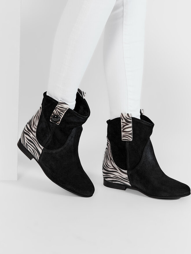 Eva Minge Botine Eva Minge EM-23-06-000253 Negru