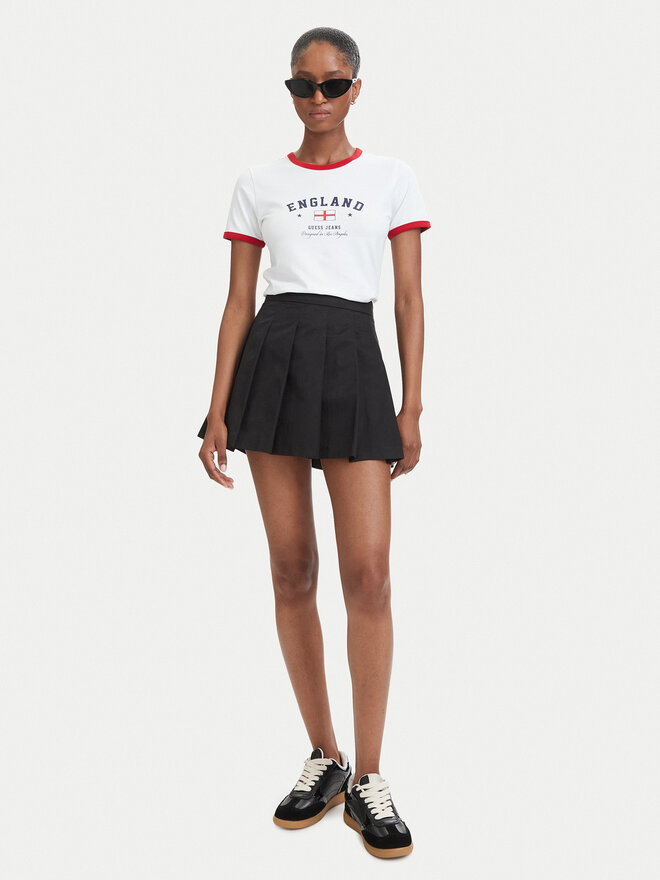Guess Jeans Guess Jeans T-Shirt W6YI16 K3995 Weiß Slim Fit