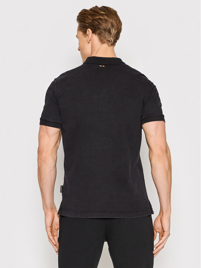 Napapijri Napapijri Polo Elbas NP0A4GB4 Μαύρο Regular Fit