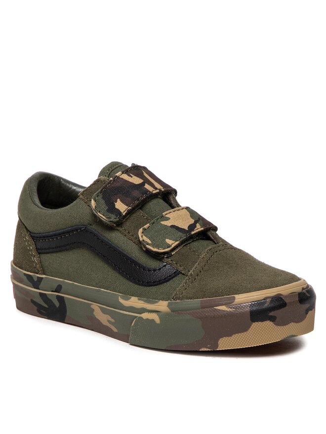Vans Zapatillas de tenis Vans Old Skool V VN0A38HDKCZ1 Verde