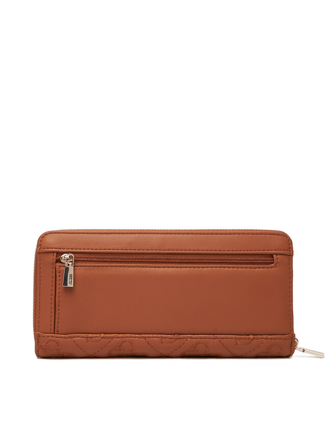 Guess Velika ženska denarnica Guess Adelasia Slg SWQL96 58146 Rjava