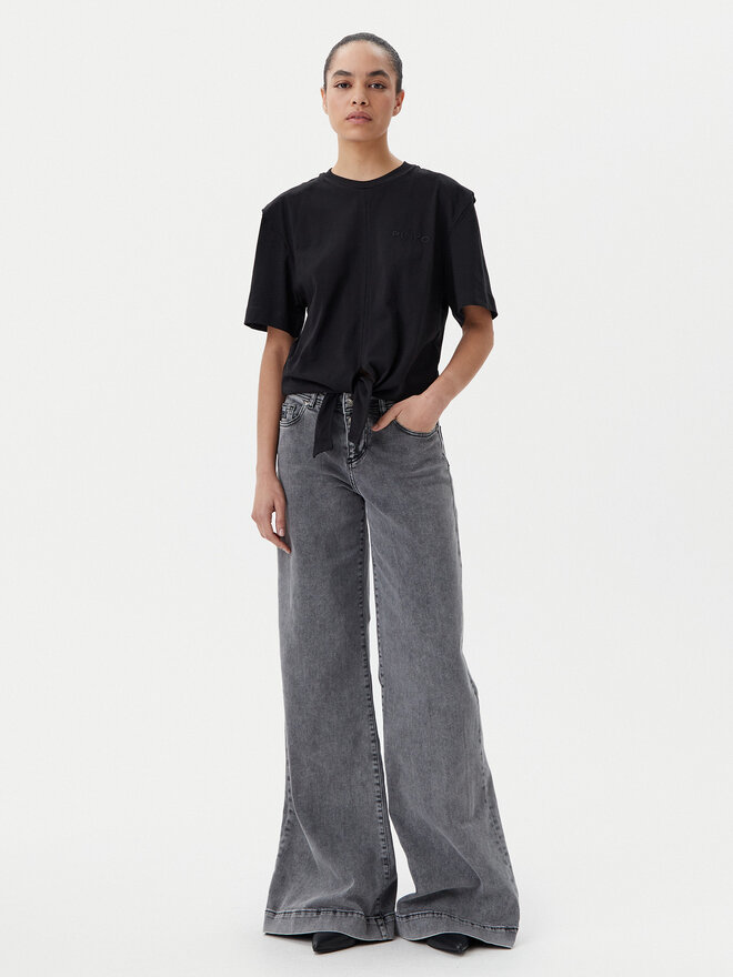 PINKO PINKO Футболка Tuca 105015 A2ID Чорний Regular Fit