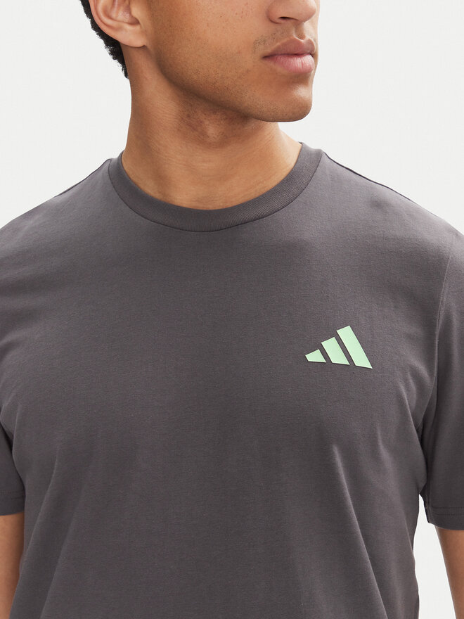 adidas adidas Футболка Mercedes - AMG Petronas Formula One Team Premium JY3032 Сірий Regular Fit