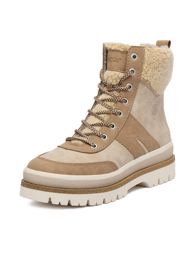 Rieker Schnürschuhe Rieker CEO-Y6230-62 Beige