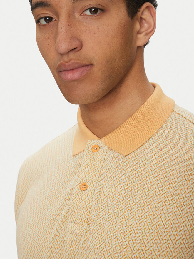 Blend Blend Poloshirt 20718252 Orange Regular Fit
