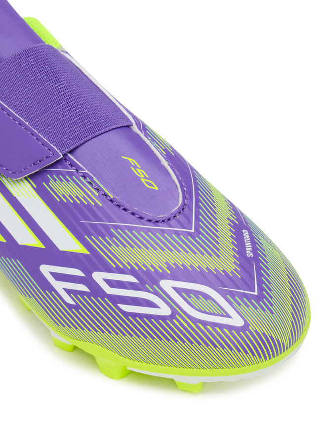 adidas Взуття для футболу adidas F50 Club Hook-and-Loop Firm/Multi-Ground Boots Kids JI0036 Фіолетовий