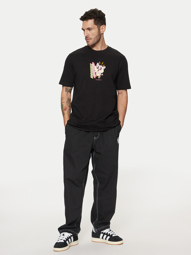 adidas adidas T-Shirt Kawaii JP2675 Μαύρο Regular Fit