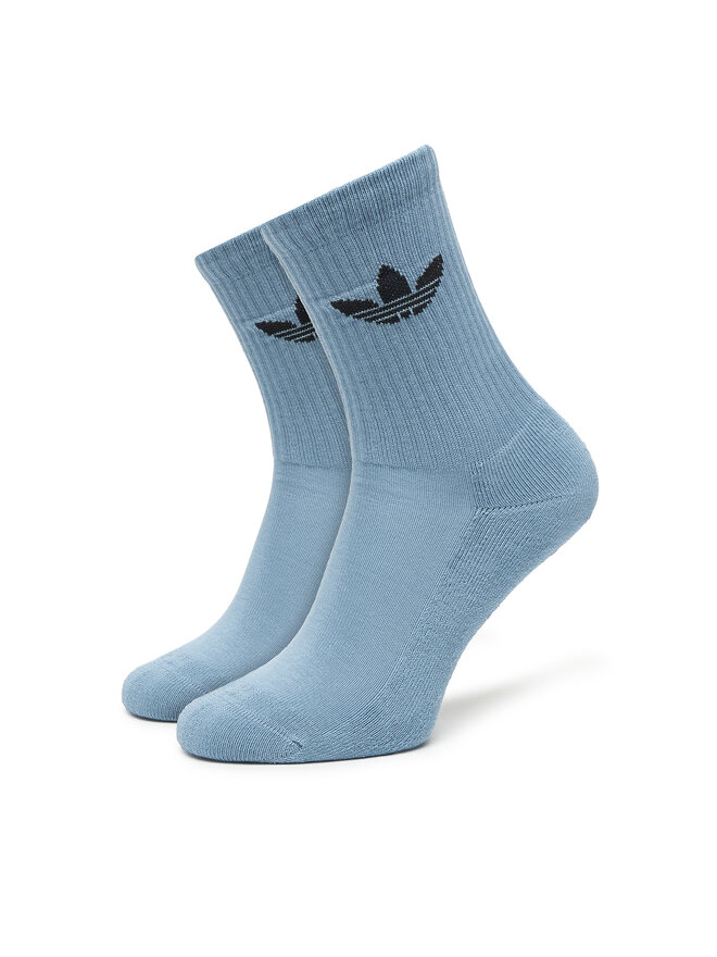 adidas Омплект 6 чифта дълги чорапи унисекс adidas Trefoil Cushion JY2680 Цветен