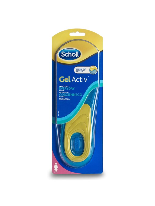 Scholl Устілки гелеві Scholl Gel Activ Insole For Everyday Shoes