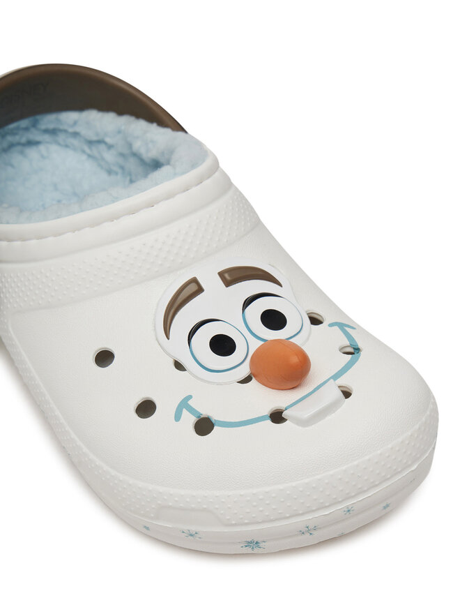 Crocs Pantoletten Crocs Classic Frozen Olaf Clog Kids 210234 Weiß