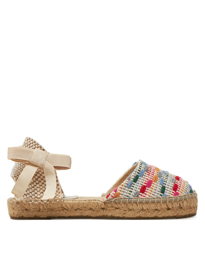 Manebi Espadryle Manebi Yucatan Flat Valenciana Espadrilles G 0.5 P0 Kolorowy