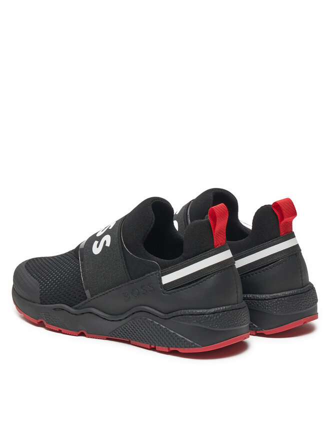 BOSS Sneakersy BOSS J51308 M Čierna
