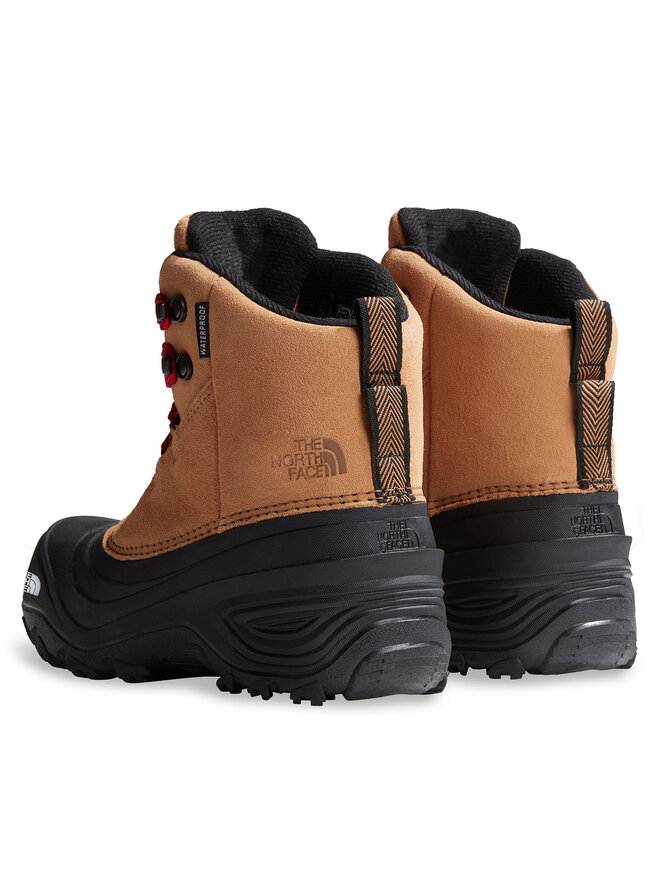 The North Face Μπότες Χιονιού The North Face Y Chilkat V Lace WpNF0A7W5YKOM1 Καφέ