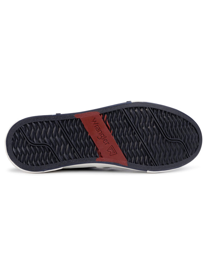 Wrangler Sneakers aus Stoff Wrangler Monument Slip On WM01002A Dunkelblau