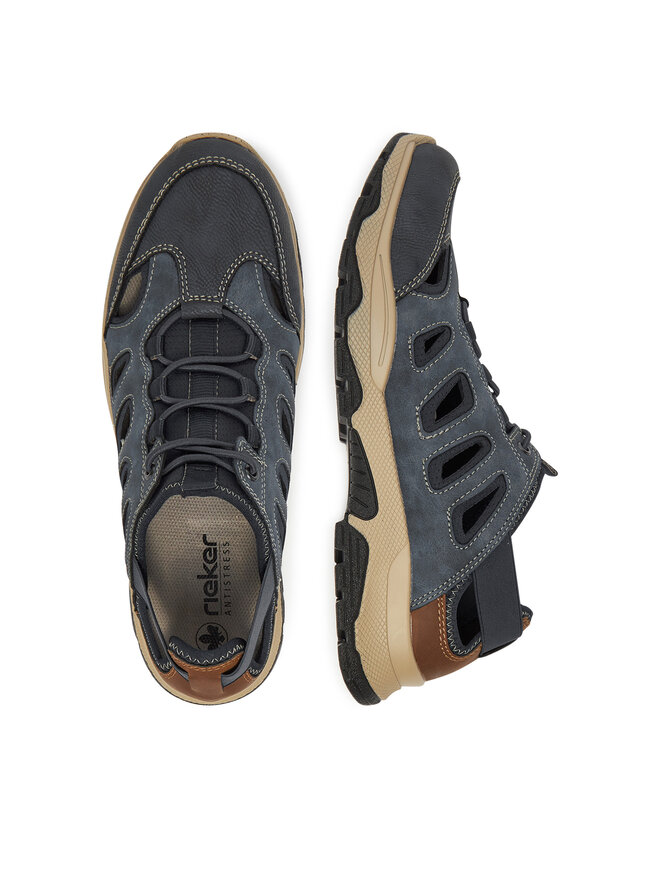 Rieker Halbschuhe Rieker B8366-14 Dunkelblau