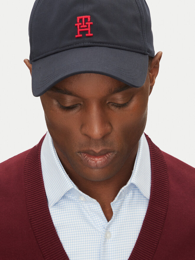 Tommy Hilfiger Cappellino Tommy Hilfiger Imd Color 6 Panel AM0AM13542 Blu scuro