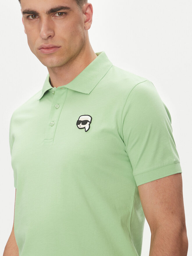 KARL LAGERFELD KARL LAGERFELD Polo 745710 552224 Verde Regular Fit