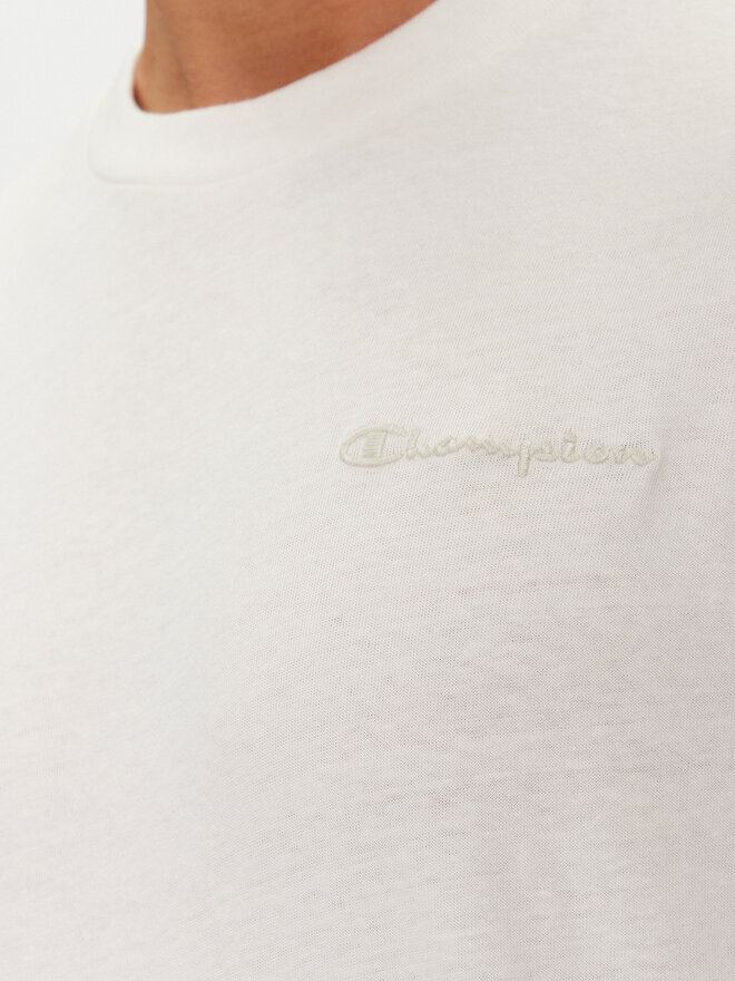 Champion Champion Marškinėliai 219787 Balta Regular Fit