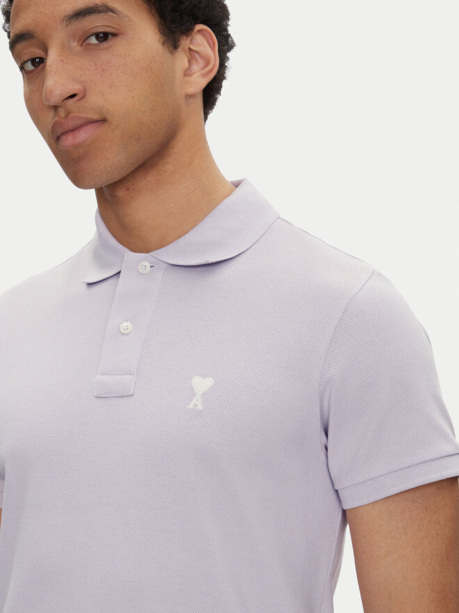 AMI PARIS AMI PARIS Poloshirt HPL060.760 Violett Regular Fit