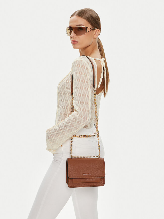 MICHAEL Michael Kors Torebka MICHAEL Michael Kors Claire 32T4GC7C1T Brązowy