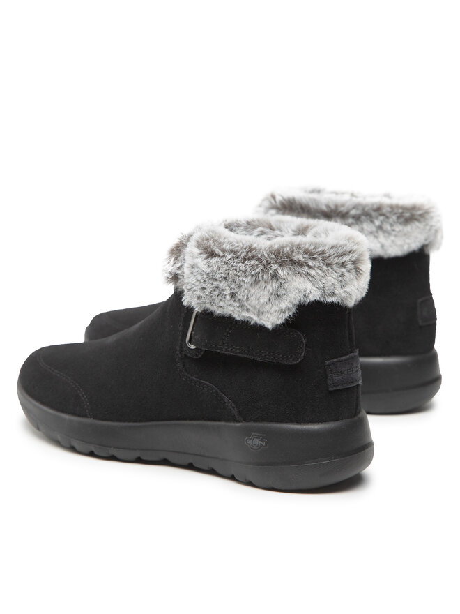Skechers Členková obuv Skechers On-The-Go Joy 144041/BKGY Čierna
