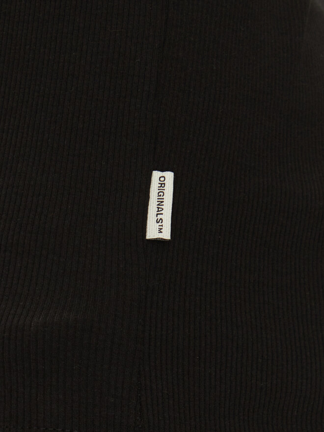 Jack&Jones Jack&Jones Trikó Islington 12273156 Fekete Slim Fit
