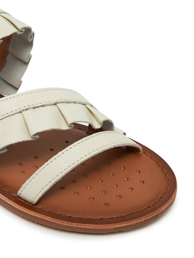 Geox Sandály Geox J Eolie J55BSB 85 C1000 S Bílá
