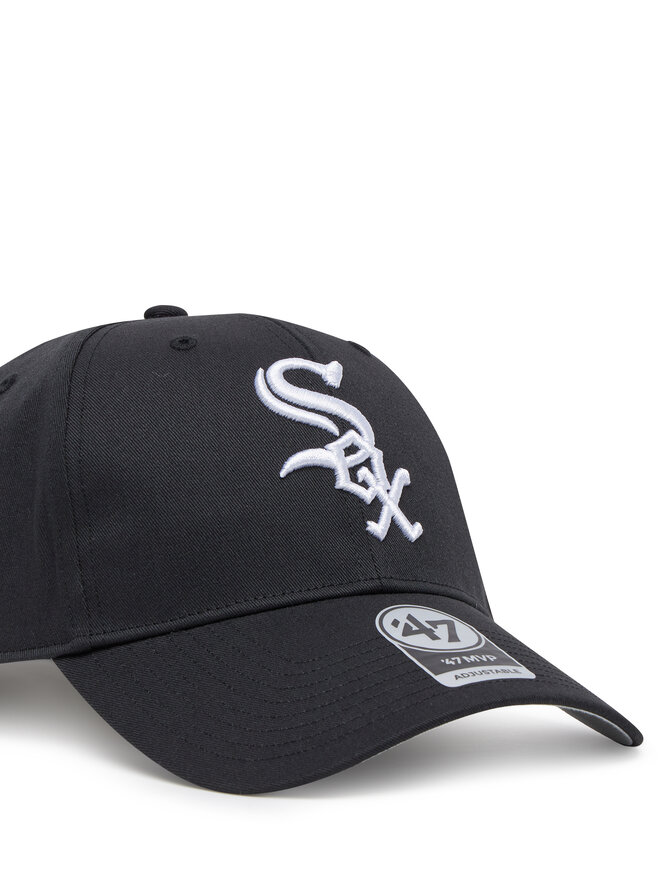 47 Brand Gorra con visera 47 Brand MLB Chicago White Sox Raised Basic '47 MVP B-RAC06CTP Negro