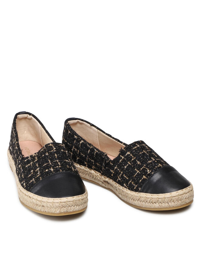DeeZee Еспадрильї DeeZee WSS990-104 Чорний