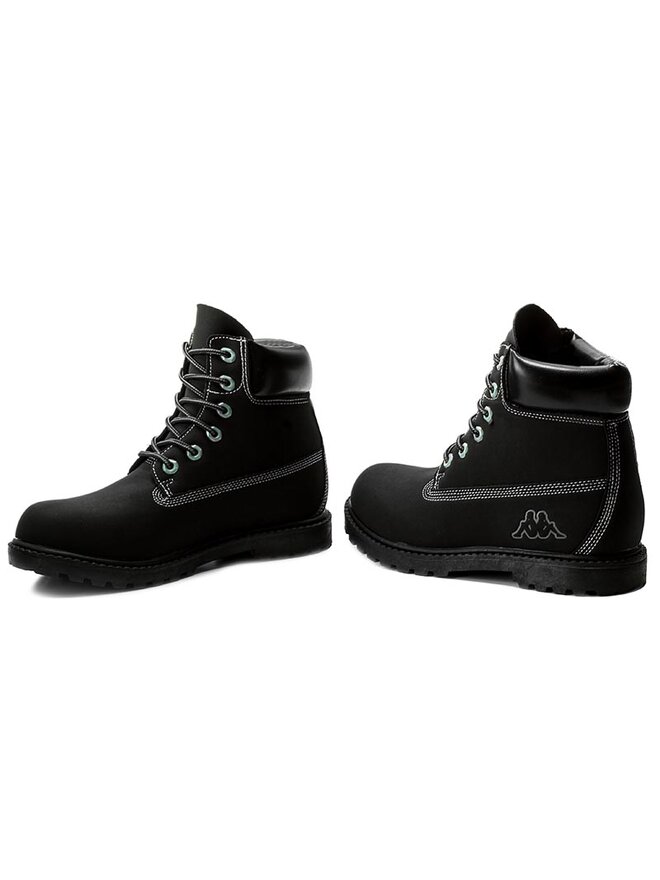 Kappa Schnürstiefeletten Kappa Kombo Mid 241635 Schwarz