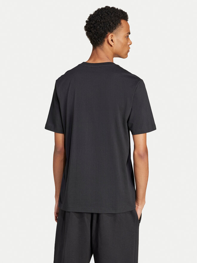 adidas adidas Marškinėliai Supply Street IY3431 Juoda Regular Fit