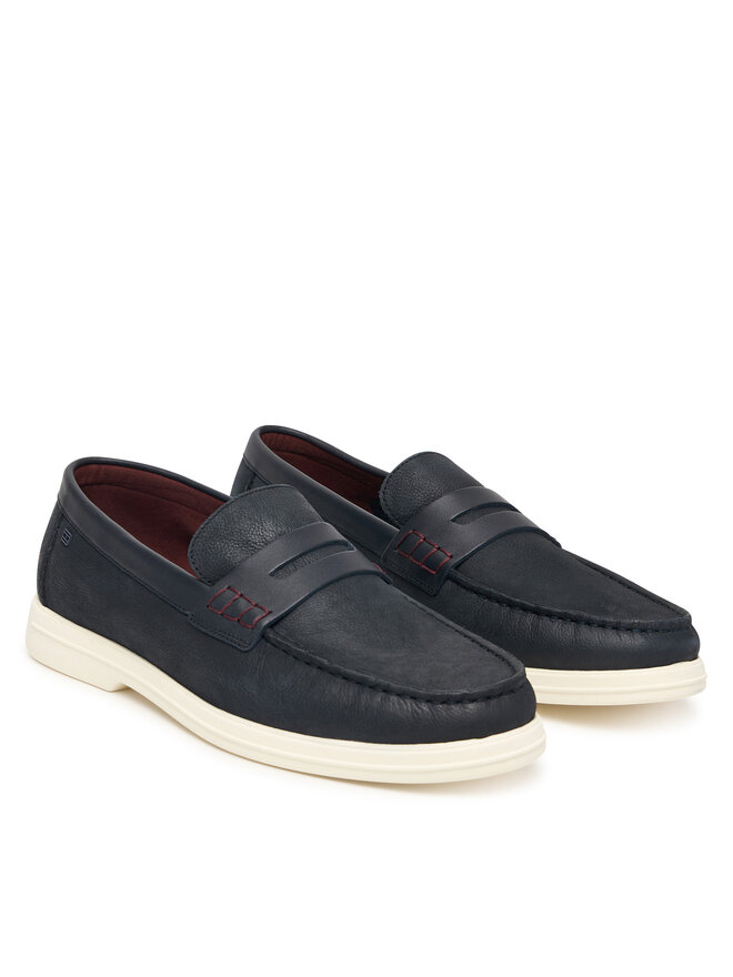 Tommy Hilfiger Mokassins Tommy Hilfiger Mix FM0FM05785 Dunkelblau