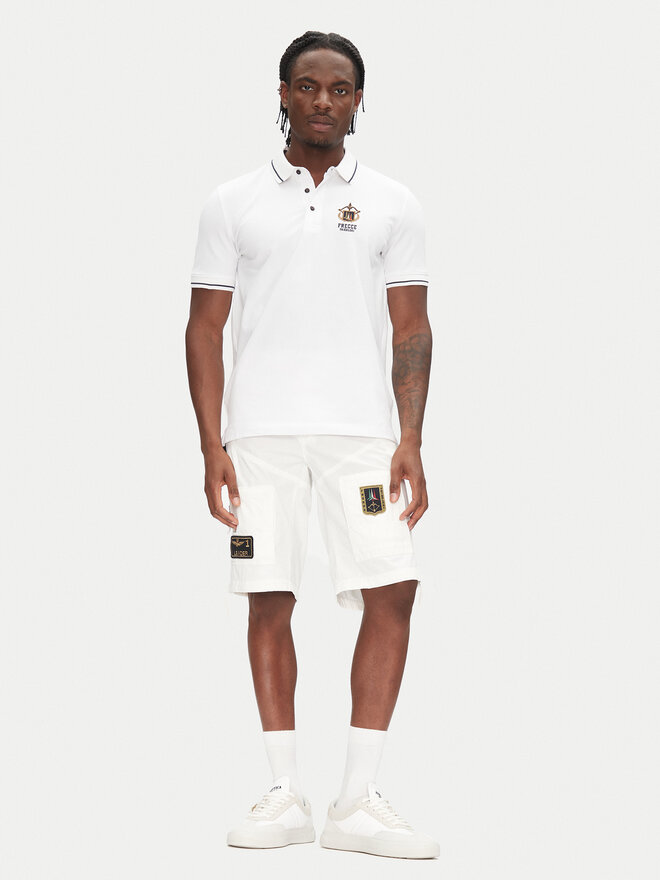Aeronautica Militare Aeronautica Militare Polo 251PO1850P191 Blanco Slim Fit