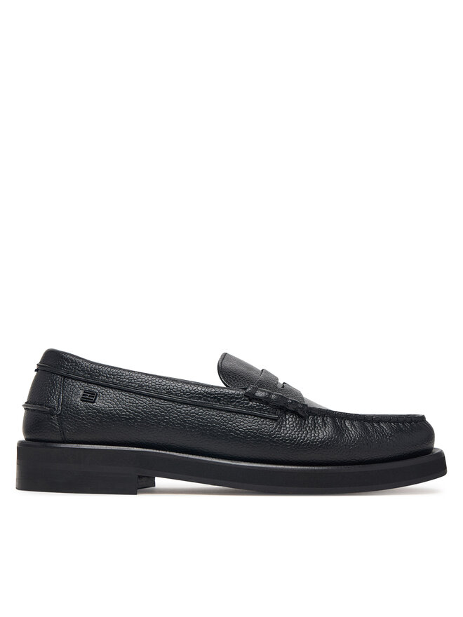 Tommy Hilfiger Mokassins Tommy Hilfiger Premium Scotch Grain Loafer FM0FM06071 Schwarz