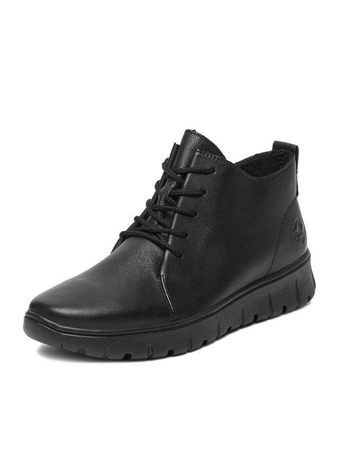 Rieker Trzewiki Rieker N1331-00 Czarny