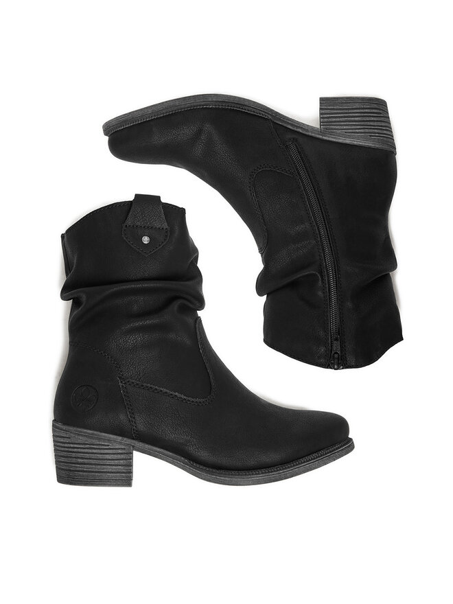 Rieker Botines camperos Rieker CEO-73170-00 Negro