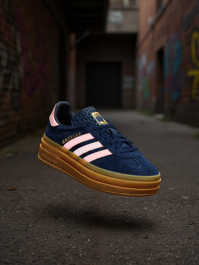 adidas Снікерcи adidas Gazelle Bold JR5951 Cиній