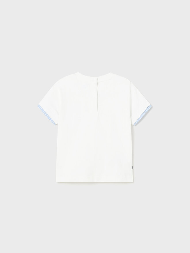 Mayoral Mayoral Футболка 1018 Білий Regular Fit