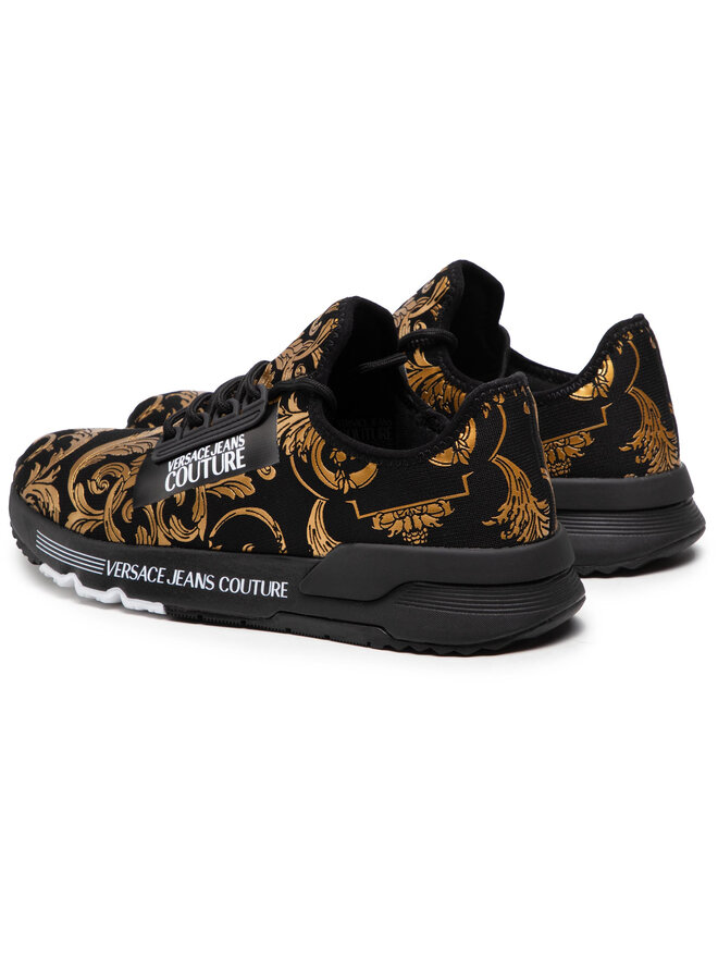 Versace Jeans Couture Снікерcи Versace Jeans Couture E0YWASA4 Чорний