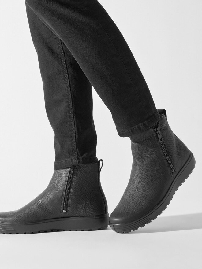 ECCO Bokacsizma ECCO Soft 7 Tred 45031401001 Fekete