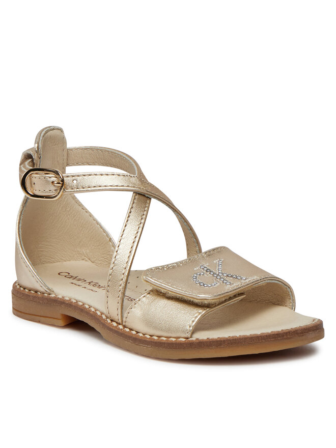 Calvin Klein Jeans Sandalen Calvin Klein Jeans V1A2-80950-0220 Goldfarben