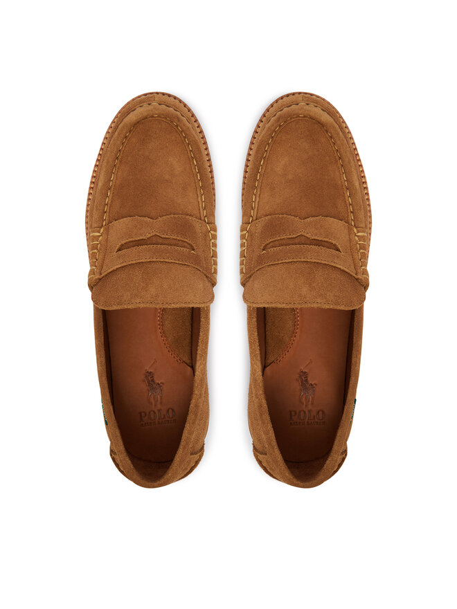 Polo Ralph Lauren Halbschuhe Polo Ralph Lauren Jett Penny Cs Bck 803961421002 Braun