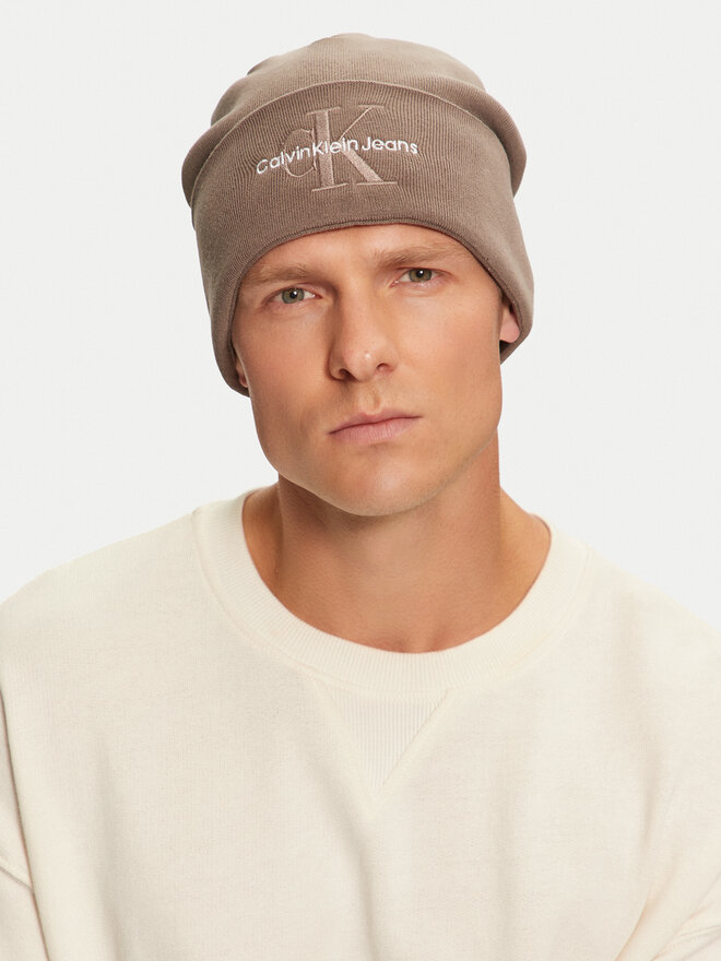 Calvin Klein Kapa Calvin Klein Mono Logo Embro K50K512460 Rjava
