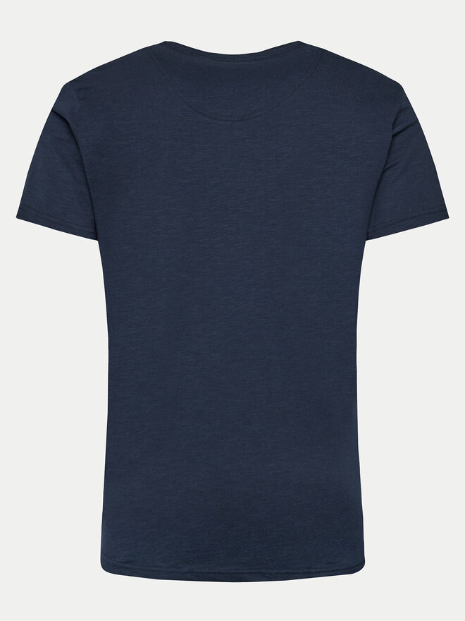 INDICODE INDICODE T-Shirt Lunnin 41-040 Dunkelblau Regular Fit