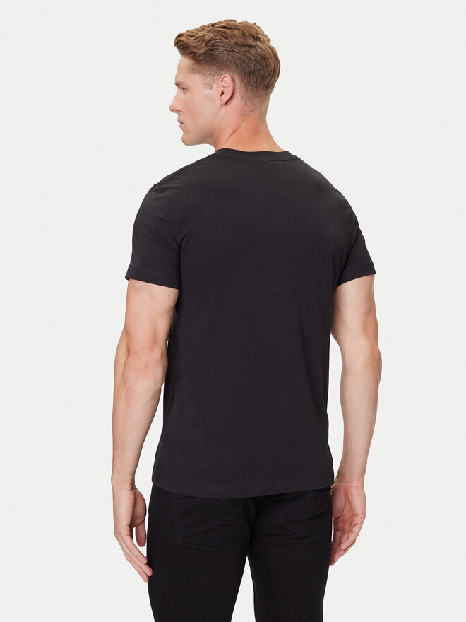 Versace Jeans Couture Versace Jeans Couture Camiseta 79GAHE02 CJ00E Negro Regular Fit