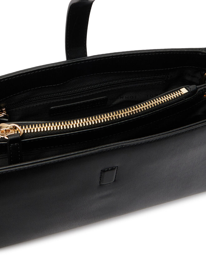Tommy Hilfiger Handtasche Tommy Hilfiger Th Libre Shoulder Bag AW0AW17718 Schwarz