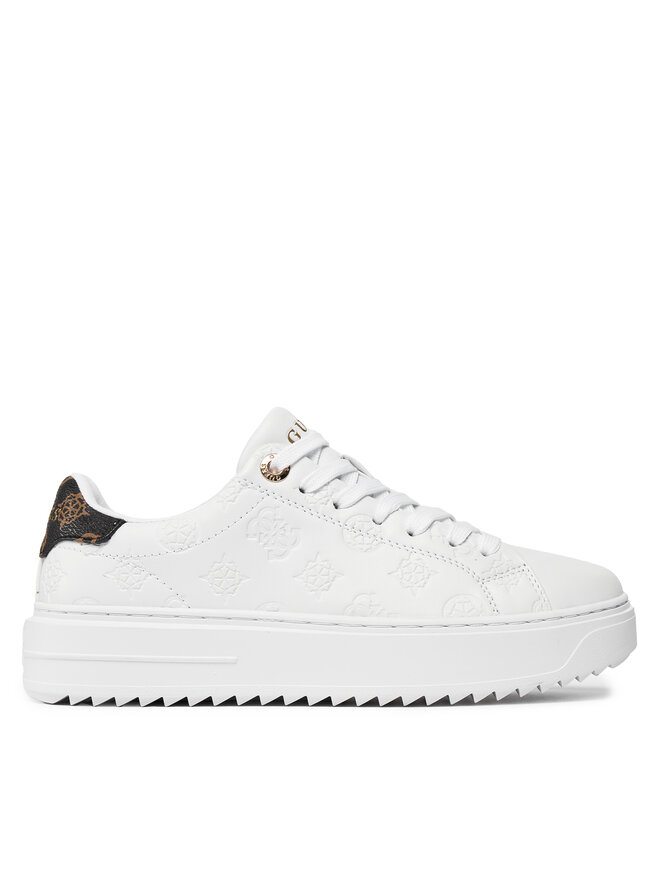 Guess Sneakersy Guess Denesa4 FLPDS4 FAL12 Bílá