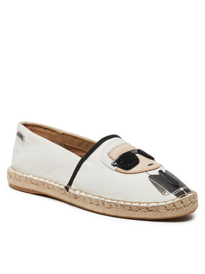KARL LAGERFELD Espadrilky KARL LAGERFELD KL80111 Biela