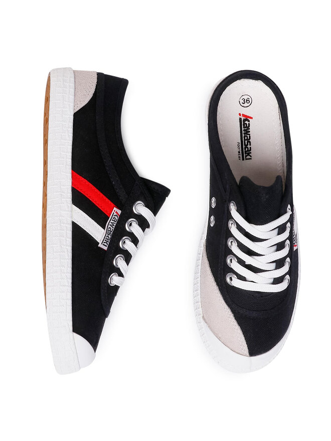 Kawasaki Sneakers aus Stoff Kawasaki Retro Low K192496 Schwarz