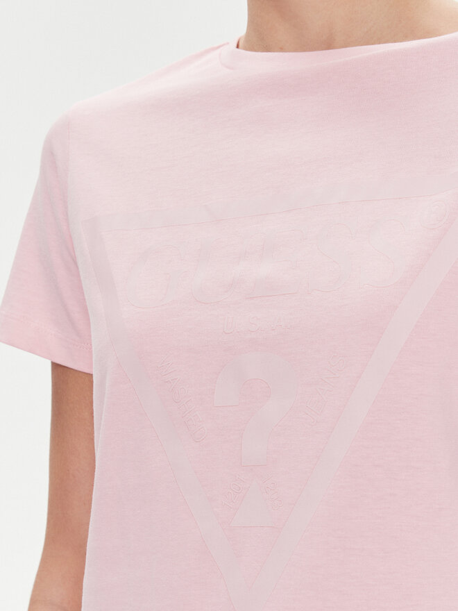 Guess Guess Camiseta Adele V2YI07 K8HM0 Rosa Regular Fit